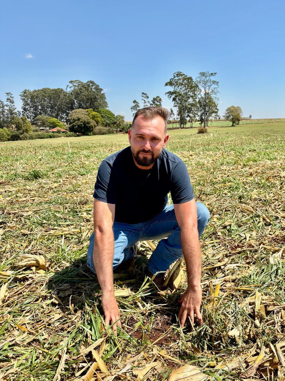 Produtor Alisson Araújo, de Arapongas. CBN Rural.