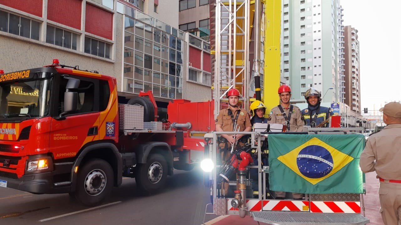 divulgação/Corpo de Bombeiros 