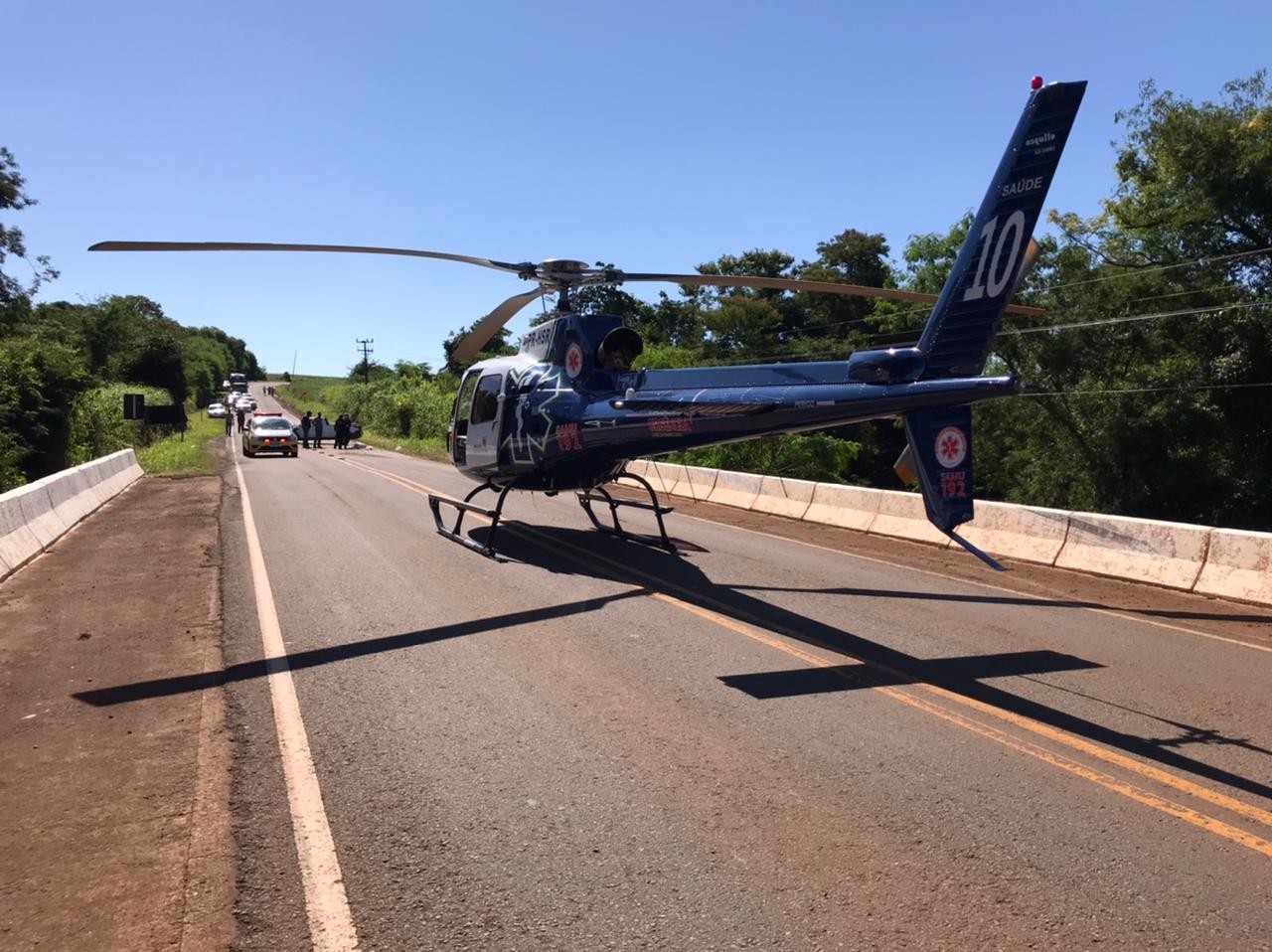 Foto: Operações Aéreas Samu 192