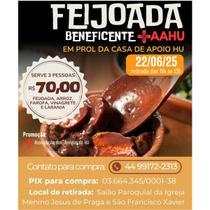 FEIJOADA BENEFICENTE HU