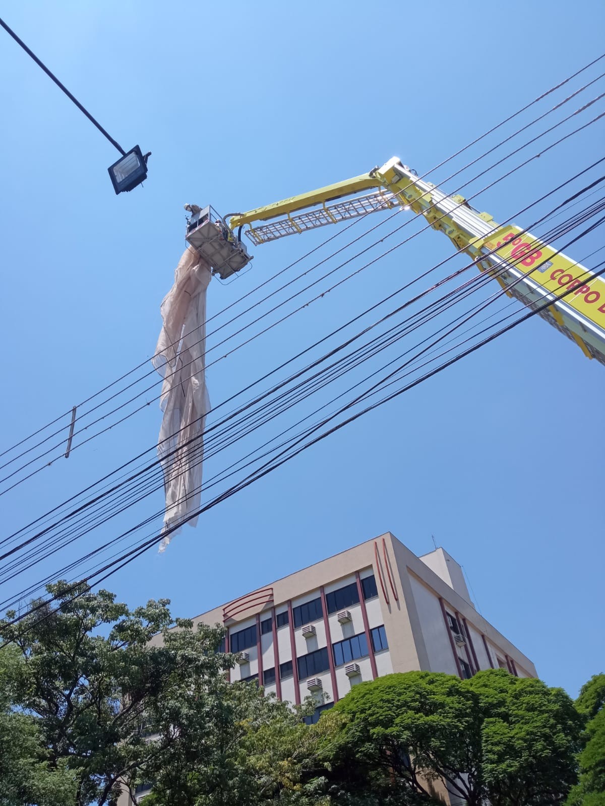 Foto: Corpo de Bombeiros 