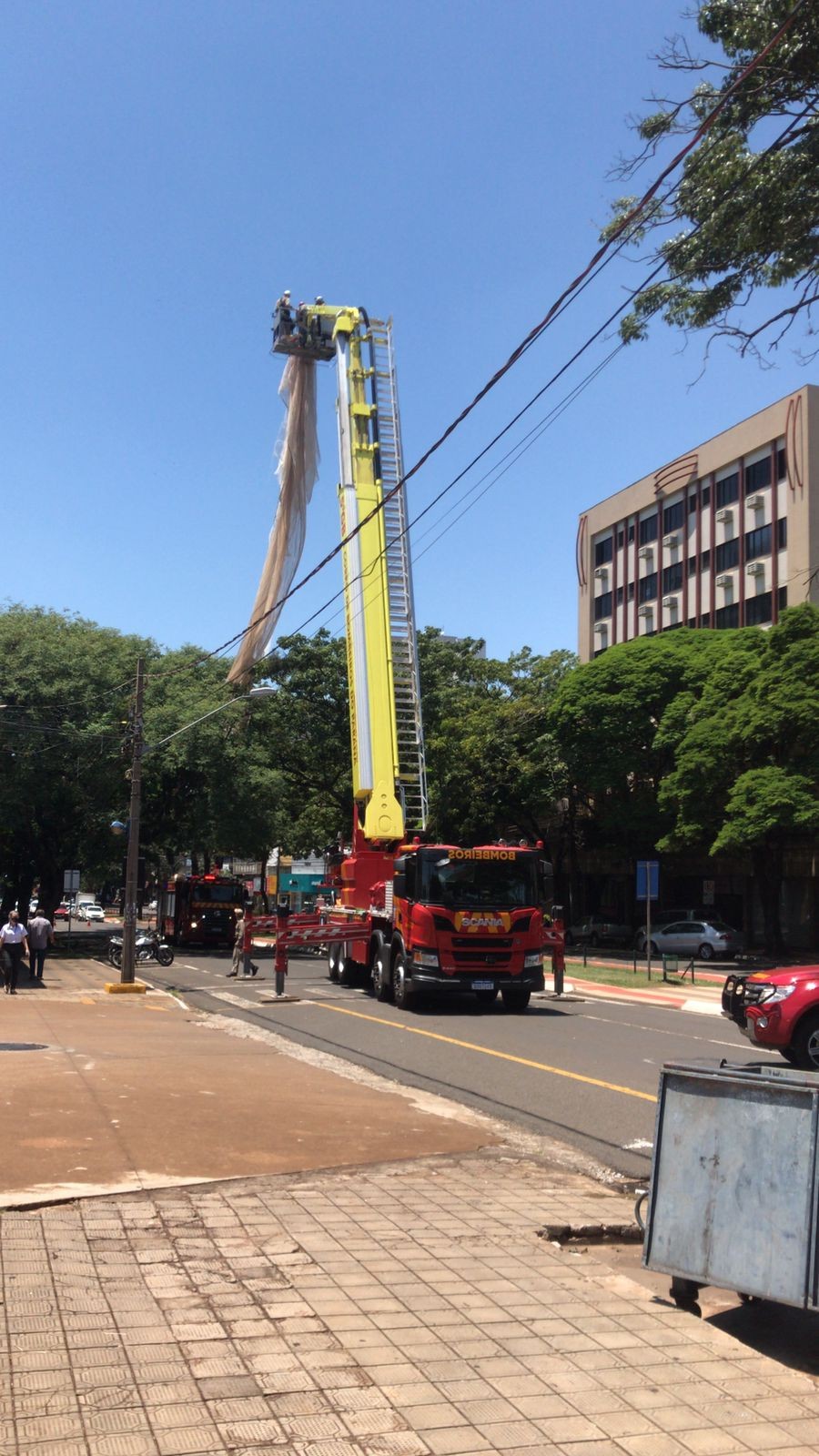 Foto: Corpo de Bombeiros 