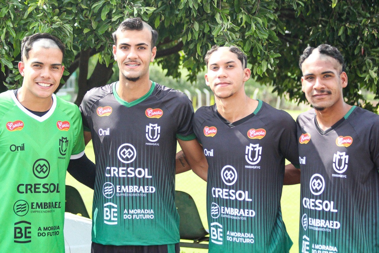 Atletas do sub-20 foram incorporados ao elenco profissional do Maringá FC e estão à disposição do técnico Jorge Castilho para a partida desta terça-feira, contra o Rio Branco. Foto: Rodrigo Araújo / MFC