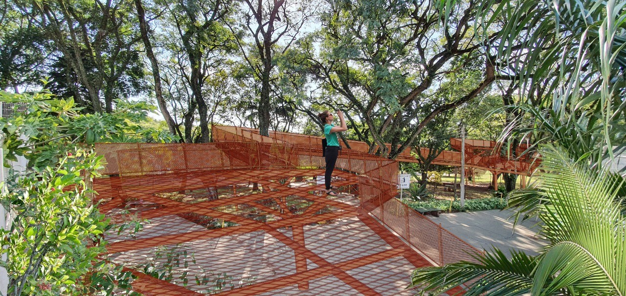 Parque Alfredo Nyffeler terá mirante. Foto: Divulgação/Prefeitura de Maringá