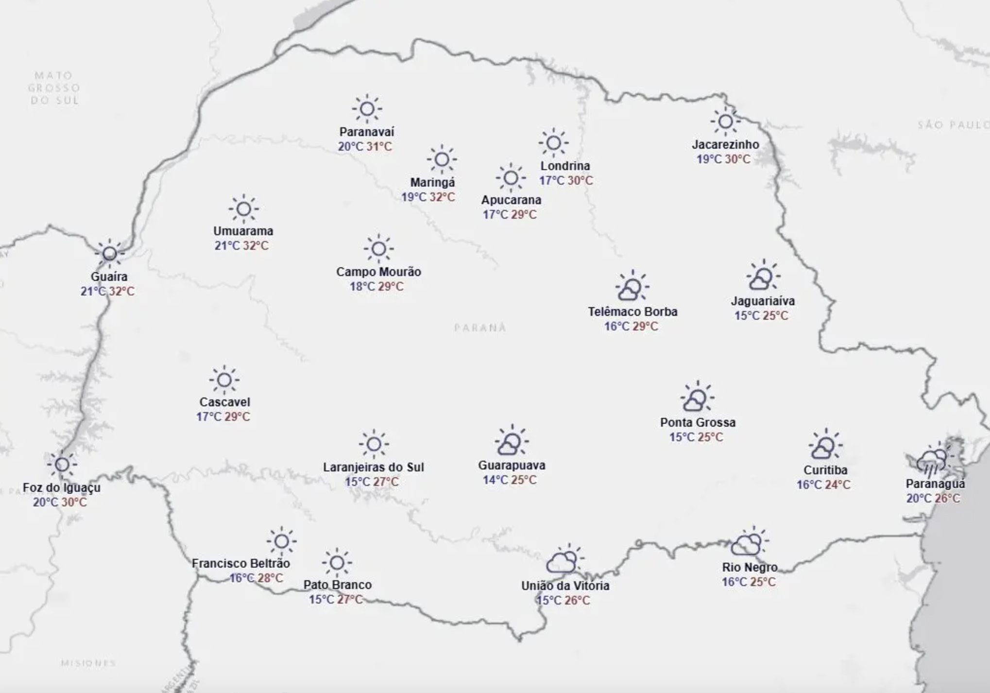 Foto: Simepar | Reprodução