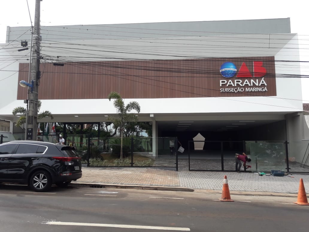 Sede da OAB/Maringa fica localizada na Avenida JK, 970, Zona 2.