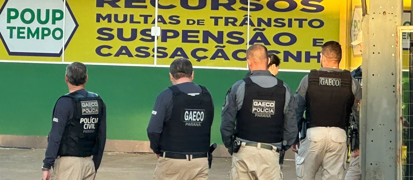 Três servidores são afastados em investigação do Gaeco na Ciretran