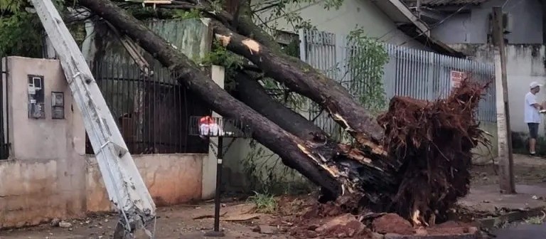 Microexplosão: entenda o fenômeno que causou temporal com estragos em Maringá