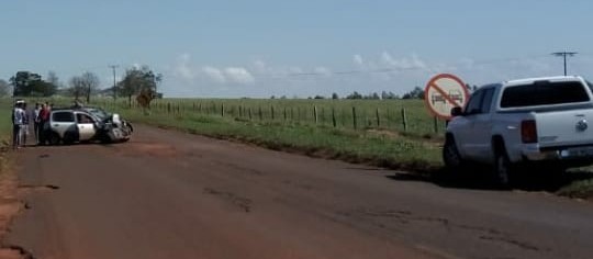 Comitiva da Cohapar sofre acidente em Querência do Norte