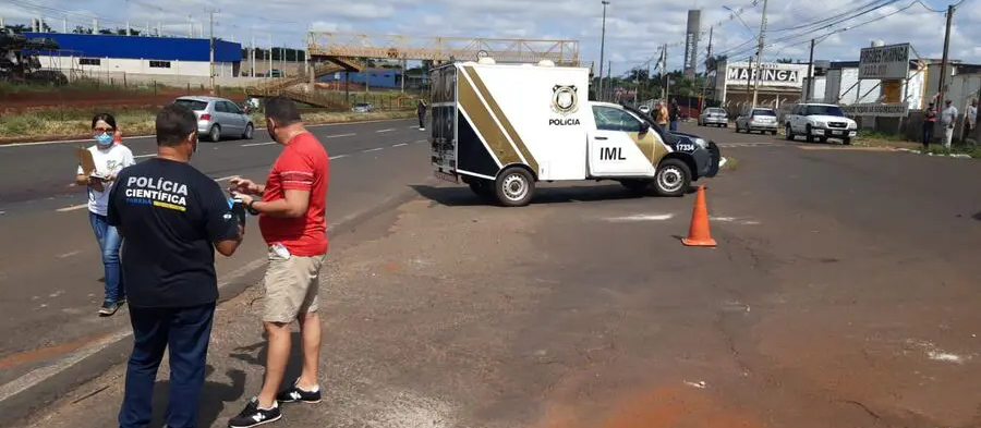 Motociclista morre em acidente na BR-376, em Marialva