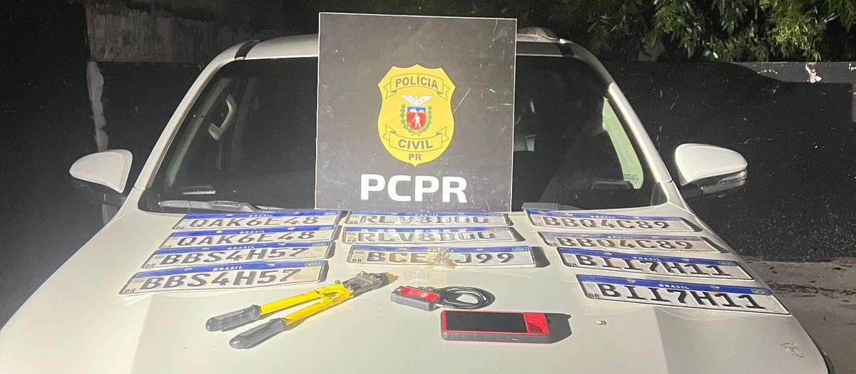 Polícia prende dupla suspeita de furtar carros de luxo em Cianorte