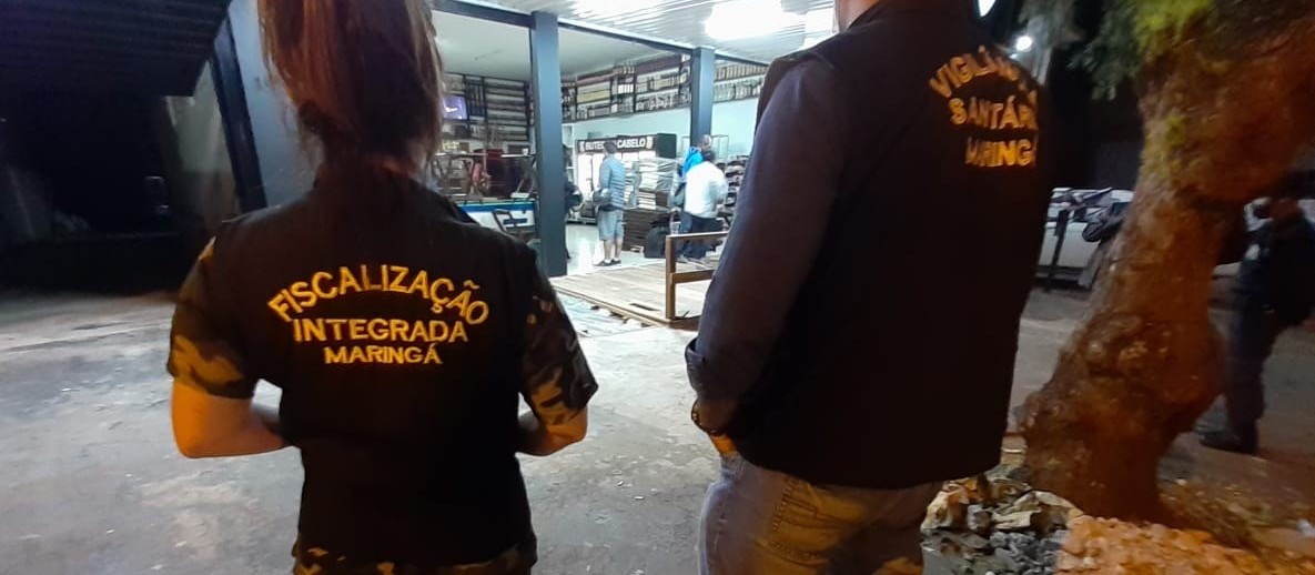 Fiscalização faz 38 vistorias e carrinho de lanches é autuado e interditado em Maringá