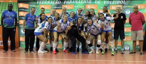 Vôlei feminino de Maringá é campeão estadual