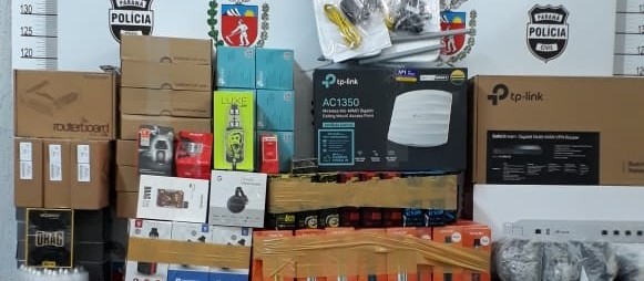 Polícia Civil apreende produtos oriundos de descaminho em Iporã