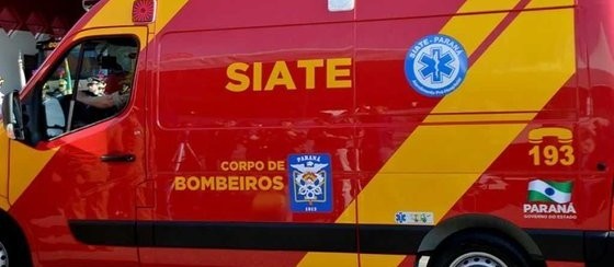 Homem perde parte da perna em acidente de trabalho, afirmam bombeiros 