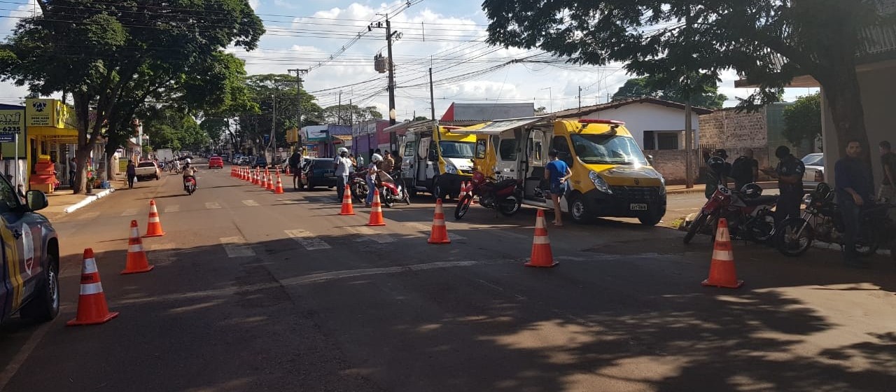 Operação de trânsito em Sarandi quer conscientizar motoristas