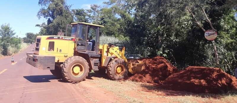 Mandaguaçu fecha acesso à cachoeira de Pulinópolis e monta barreira de fiscalização