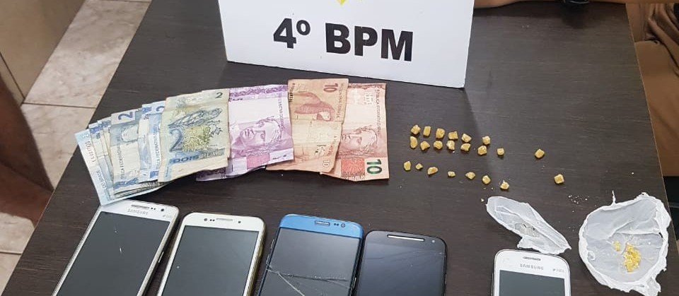 Polícia prende suspeitos de tráfico e droga no Conjunto Requião