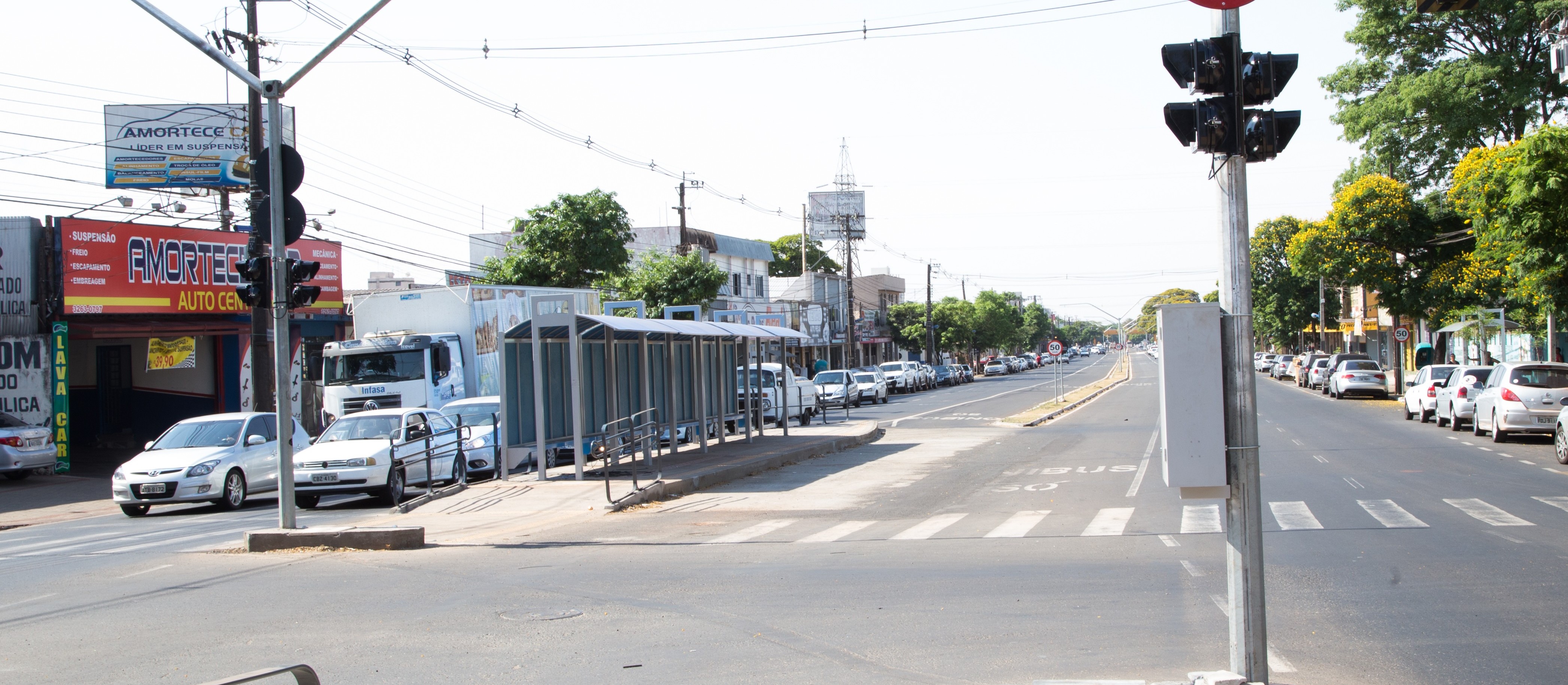 Corredor para ônibus começa a funcionar na segunda-feira (05)