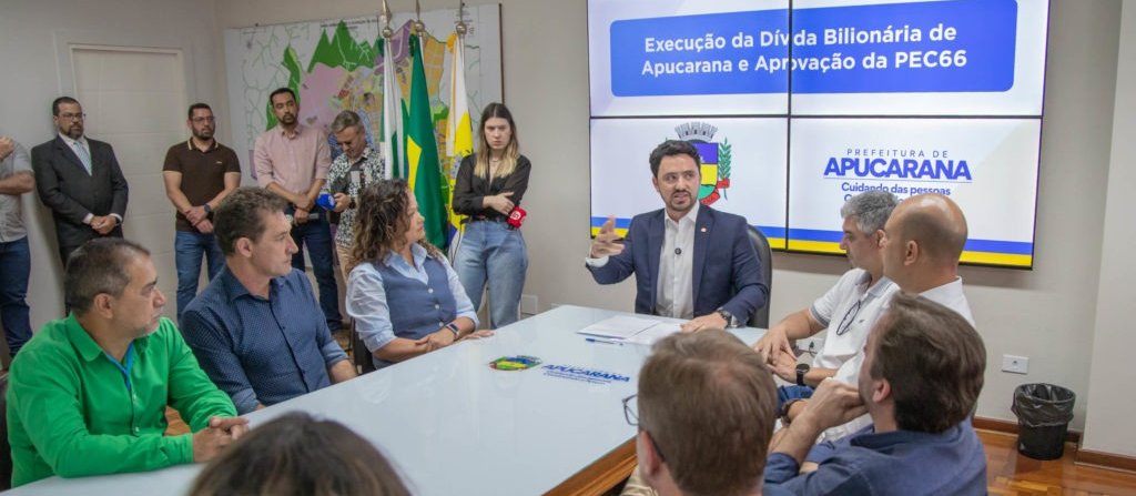“Emenda Apucarana” da PEC 66 pode salvar cidade mais endividada do Brasil