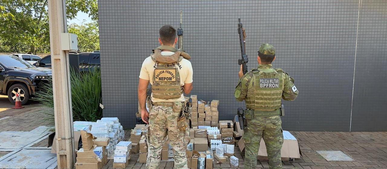 Polícia Federal apreende carga milionária de medicamentos em Altônia