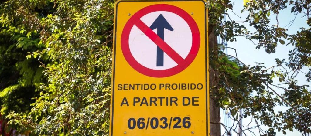 Trecho de importante rua de Maringá terá alteração no sentido; veja detalhes da mudança no trânsito