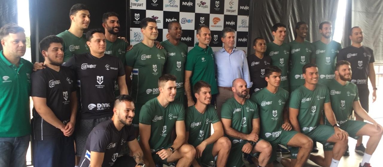 Reformulado, Maringá Vôlei apresenta elenco para temporada 2019/2020