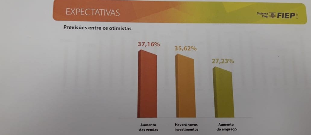 80% das indústrias paranaenses têm expectativa positiva para 2019