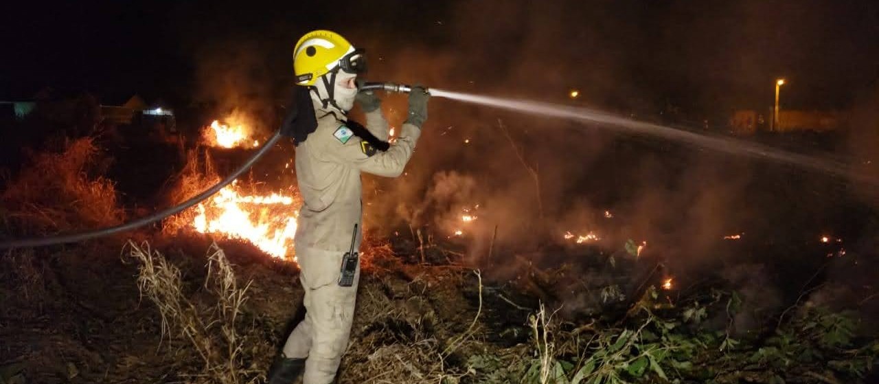 Incêndios ambientais consumiram mais de 4 mi de m² de vegetação na região do 5º GB