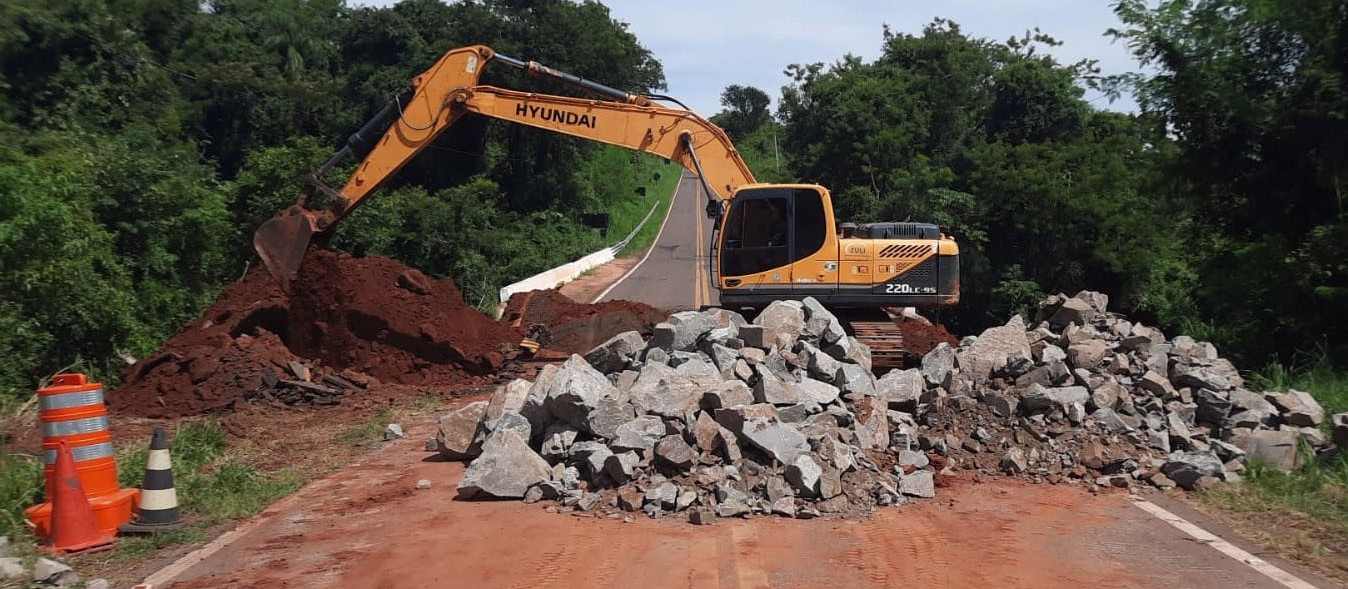 Obras na PR-218 entre Paranavaí e Amaporã começam, diz DER