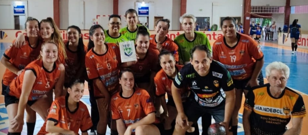 Time de handebol sarandiense estreia com duas vitórias na série ouro do Campeonato Paranaense