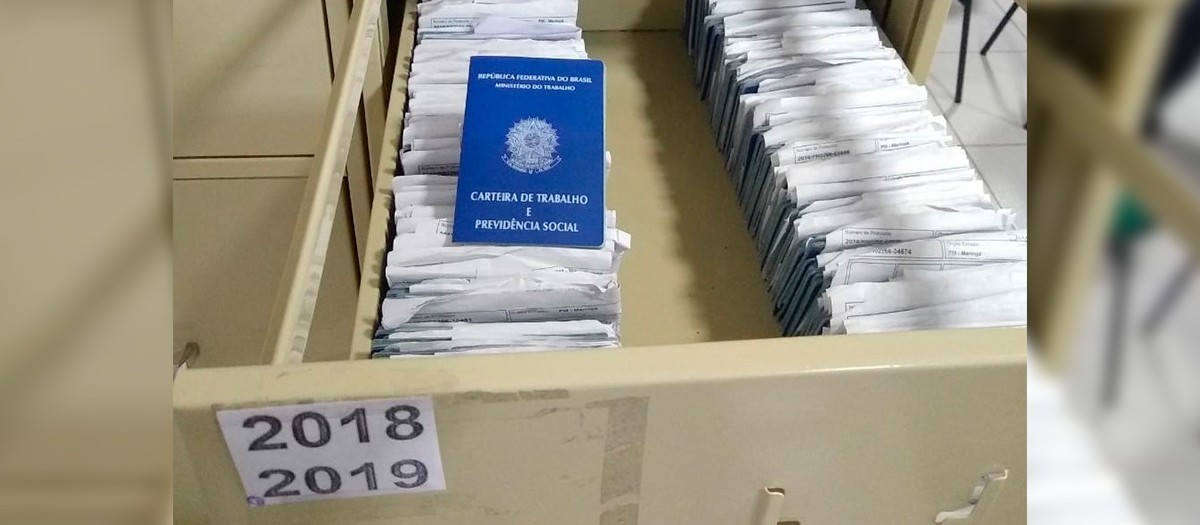 Mais de 1.500 carteiras de trabalho aguardam ser retiradas