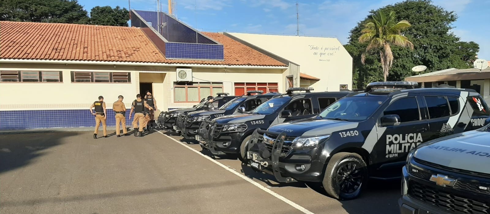 Polícia Militar realiza operação de repressão ao tráfico de drogas