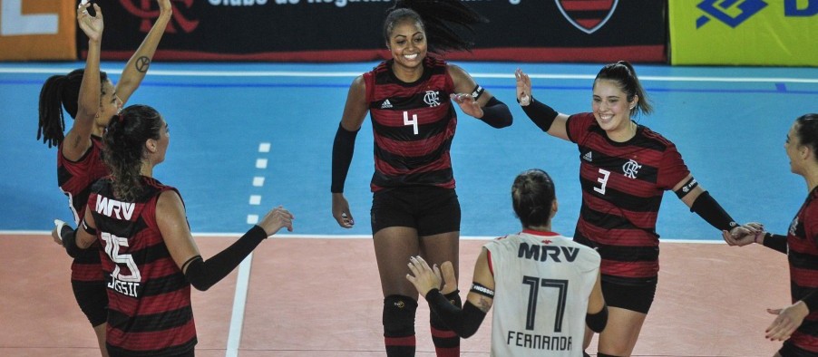 Amavôlei perde para o Flamengo por 3 sets a 0