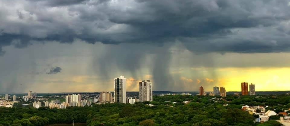 Simepar prevê pancadas de chuva isoladas para Maringá neste domingo (27)