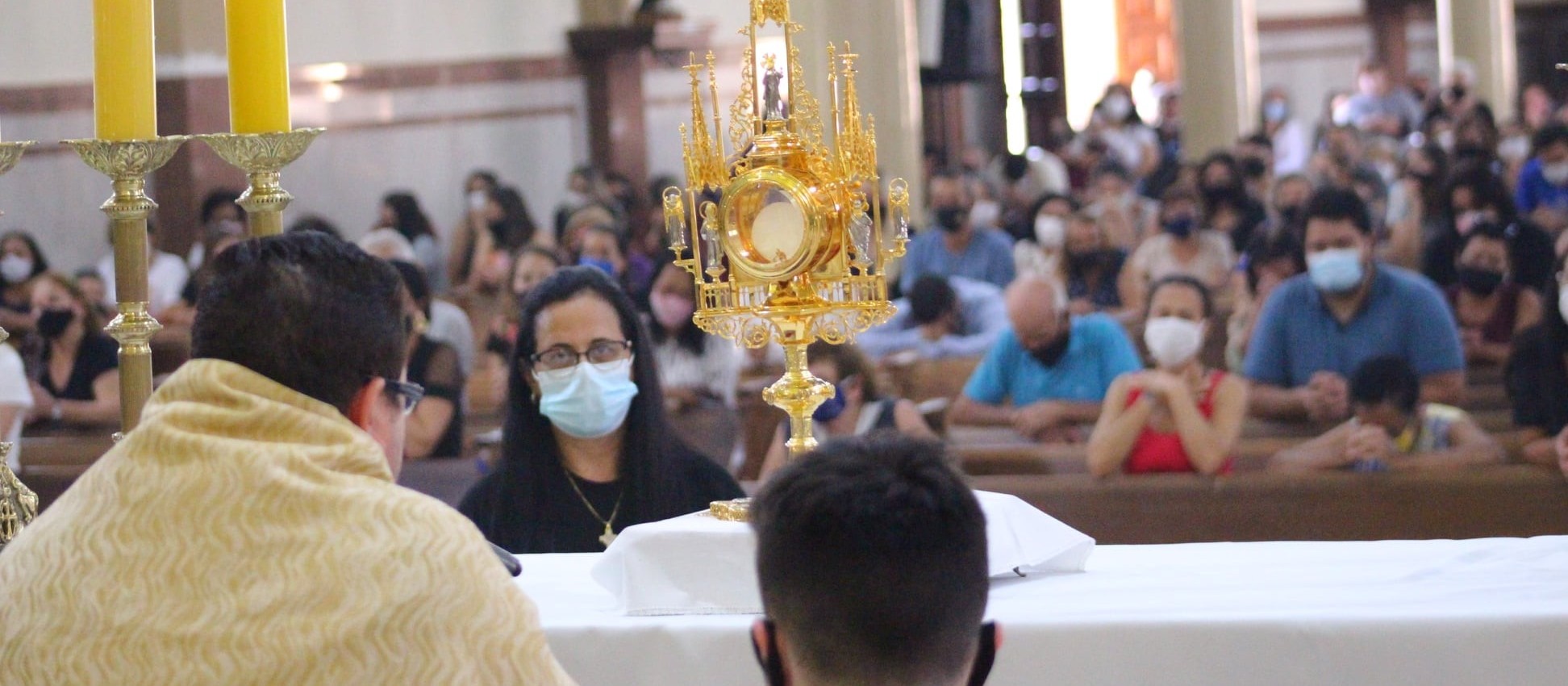 Santuário de Nossa Senhora Aparecida, em Astorga, se prepara para receber fiéis em 12 de outubro