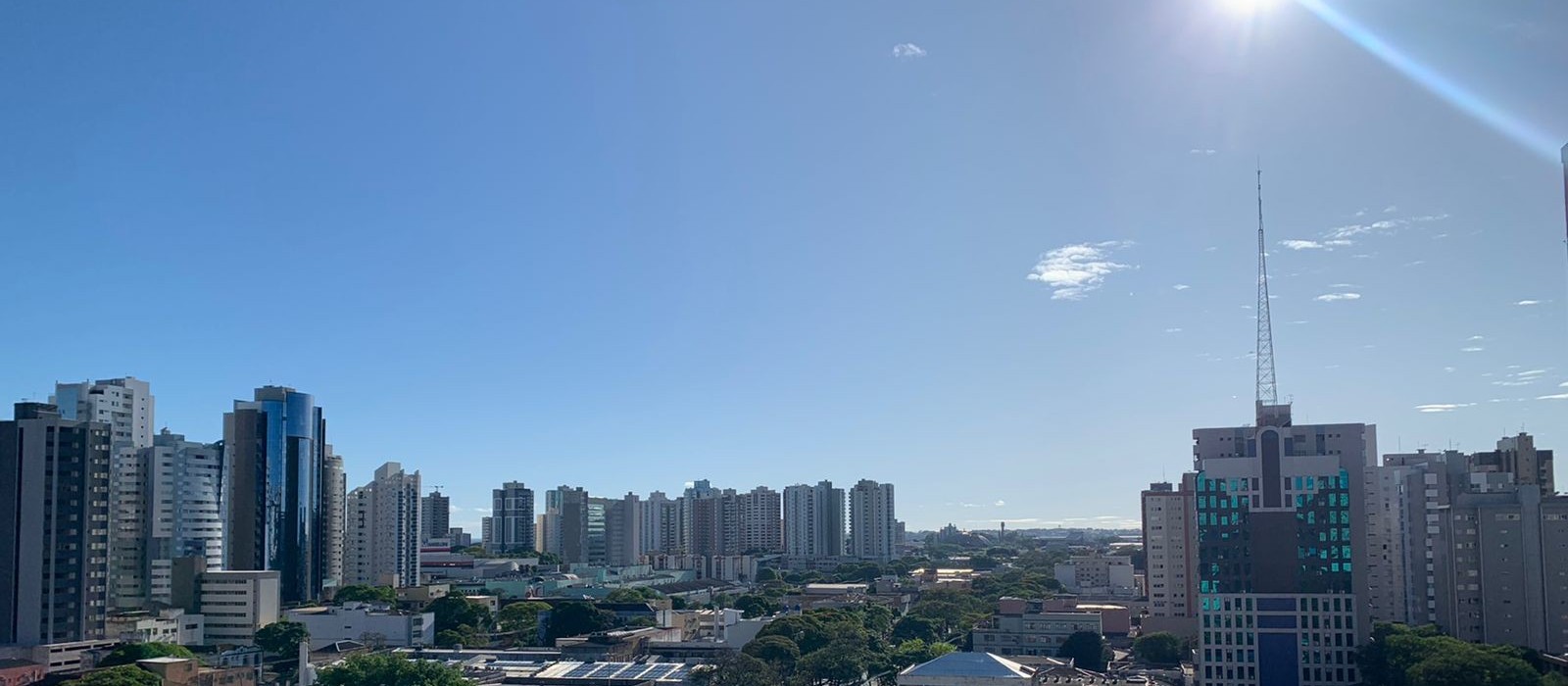 Dia ensolarado e temperaturas mais baixas em Maringá nesta quinta-feira (3)