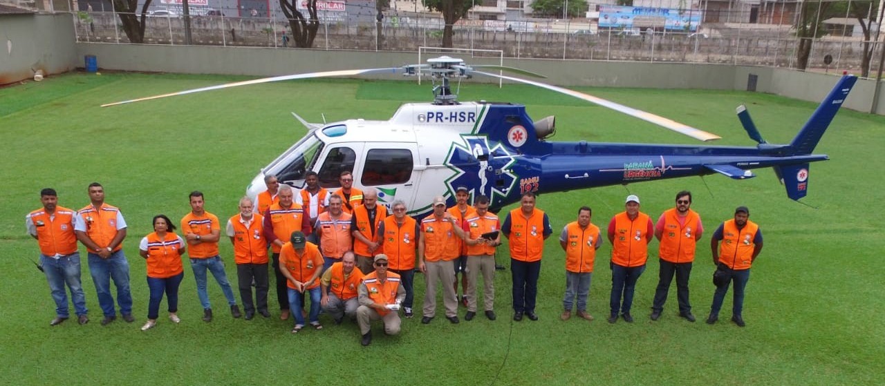 Defesa Civil de Maringá se destaca em simulado estadual