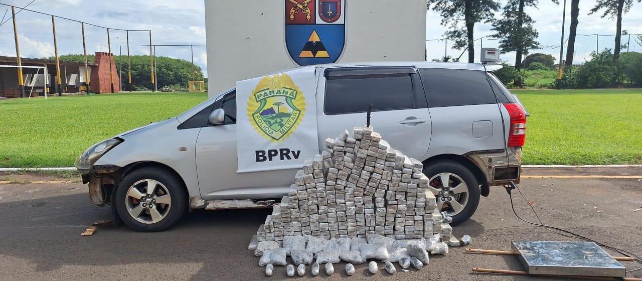 Quatro pessoas são presas por tráfico internacional de drogas na PR-317