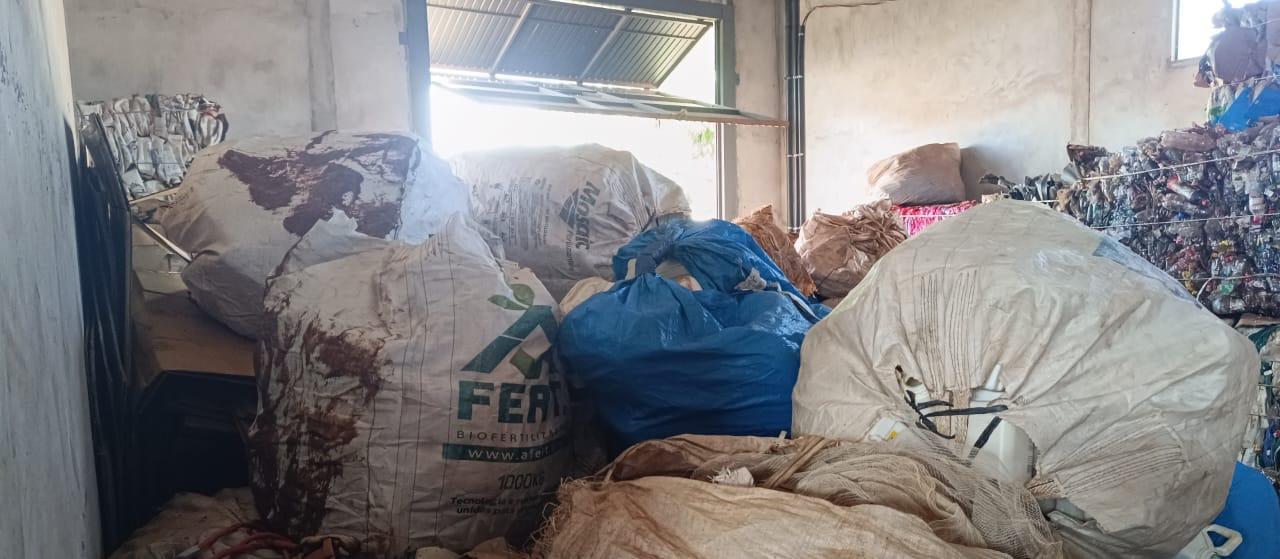 Inspeção encontra 10 mil embalagens de agrotóxicos em barracão; local foi interditado