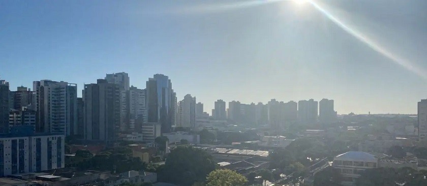 Terça-feira promete ser quente e máxima ultrapassa os 30ºC