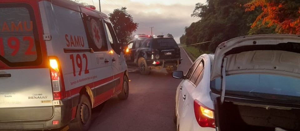 Quadrilha tenta assaltar agência bancária na região, entra em confronto com a PM e morre