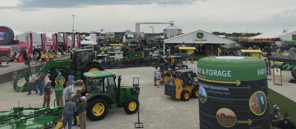 Farm Progress Show recebe mais de 600 expositores de equipamentos e implementos agrícolas por ano