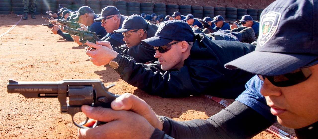 Guarda Municipal de Maringá está treinando mais 29 agentes para usar armas