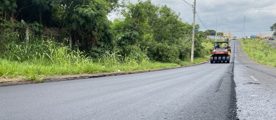 De 54 km recapeados em Maringá este ano, 20 receberam asfalto ecológico