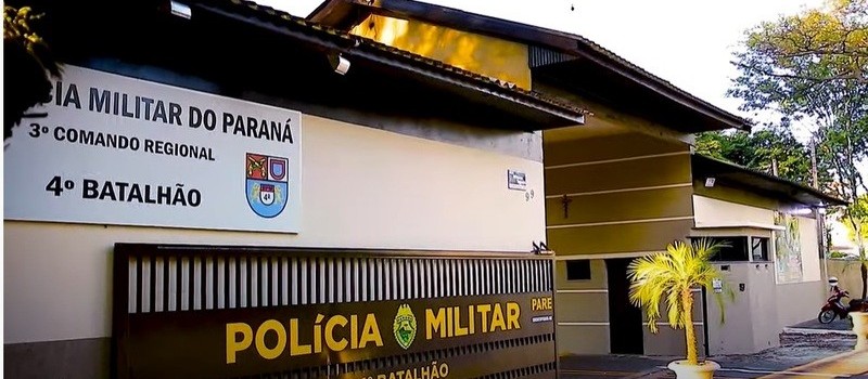 Homem bate no portão da Polícia Militar em Maringá e pede para ser preso