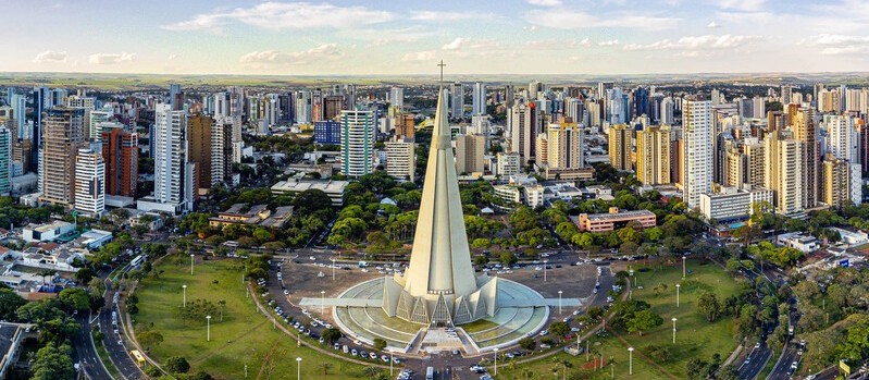 Sábado (22) de sol e temperatura amena em Maringá