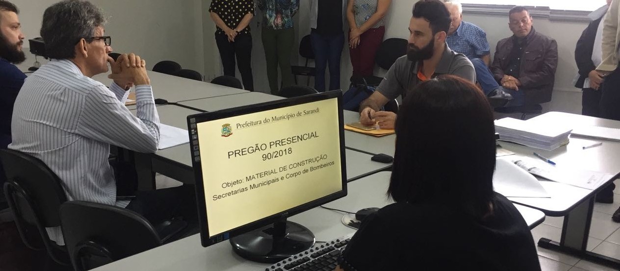 Nova sala de licitações terá transmissão ao vivo