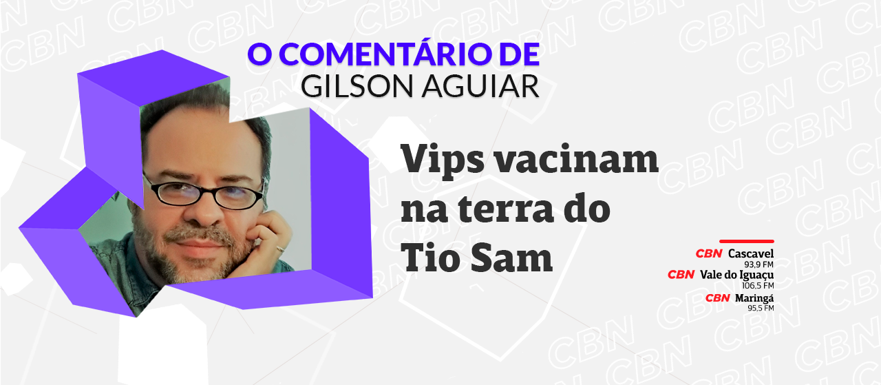 Vips vacinam na terra do Tio Sam