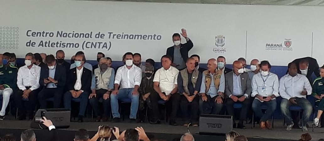 Bolsonaro inaugura nesta quinta-feira (4) em Cascavel, Centro Nacional de Treinamento de Atletismo